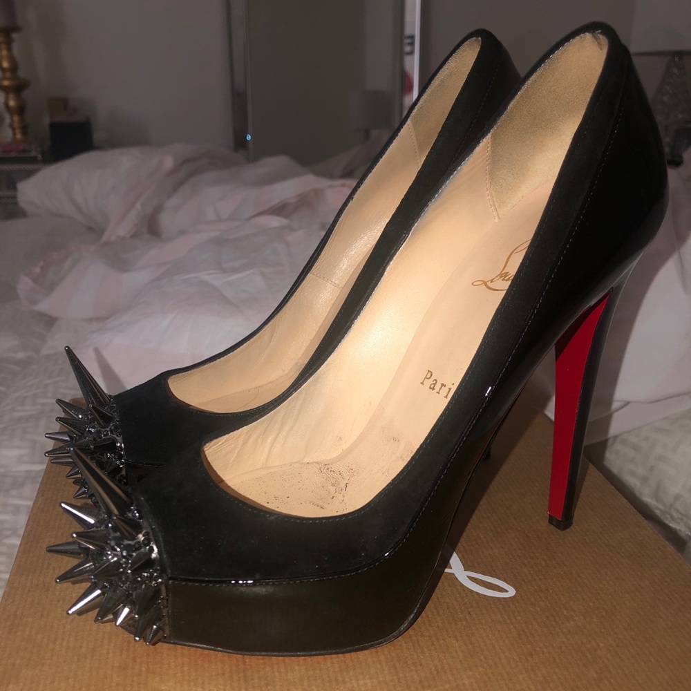 Authentic Christian Louboutins worn one time